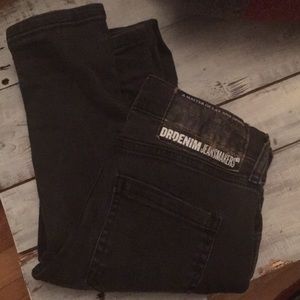 Dr Denim Snap jeans faded black size 24/32